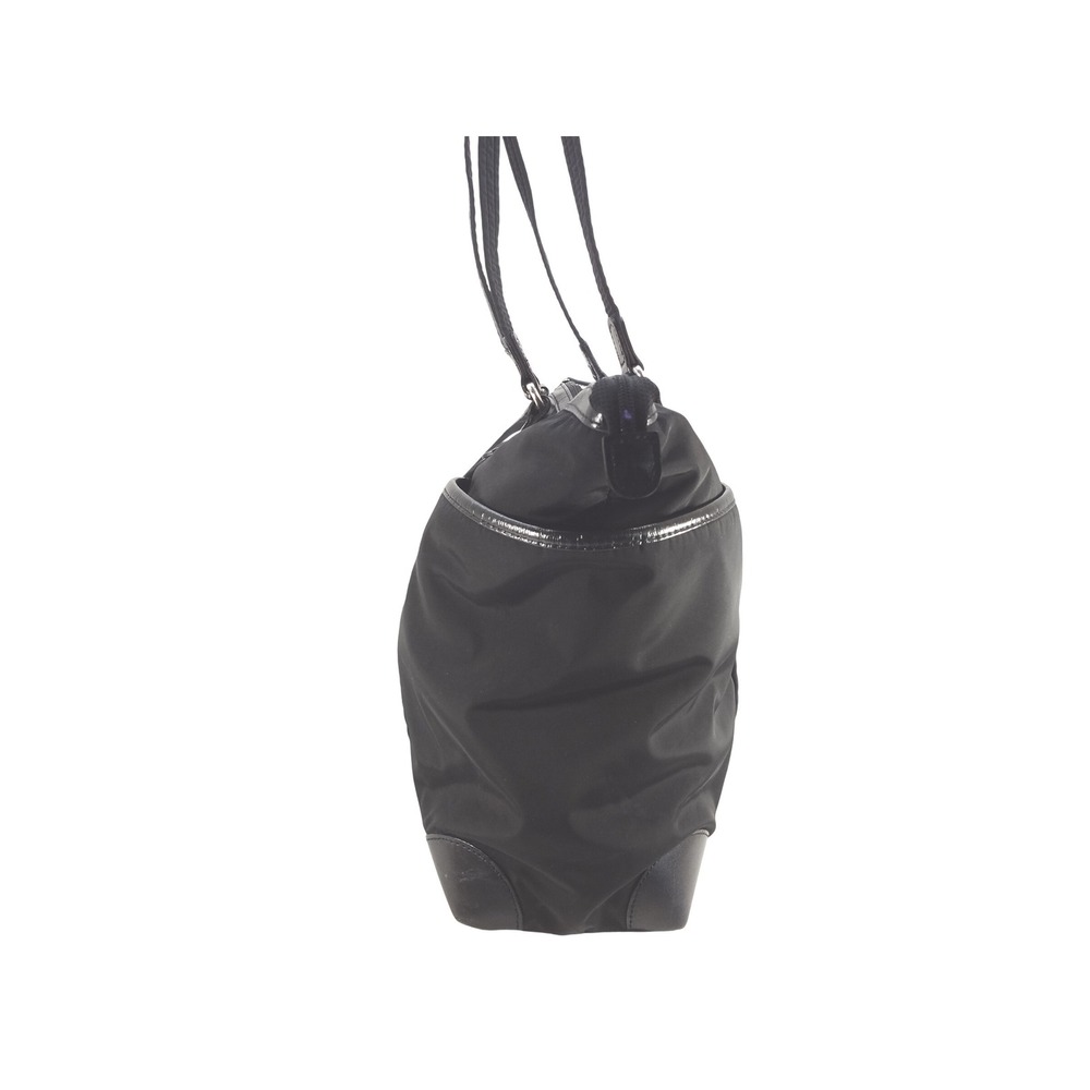 Brighton Heritage Stevie Everywhere Tote Shoulder Bag Black Nylon Patent Leather - Picture 4 of 6